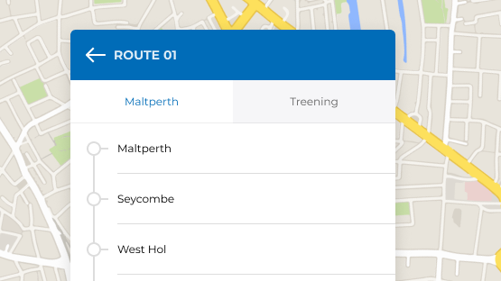 Bus tracker instructions